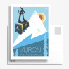 Carte Postale ''Auron''