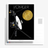Carte Postale ''La sonde voyager 2''