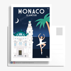 Carte Postale ''Monaco, L'opéra''