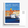 Carte Postale ''Saint-Tropez, le Port''