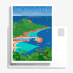 Postcard ''Théoule-sur-Mer, Le Port de la Figuerette''