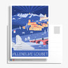 Carte Postale ''Villeneuve-Loubet, L'hiver''