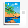 Carte Postale ''La Garde, Anse Magaud''