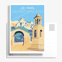 Carte Postale ''Saint-Rémy-de-Provence, Glanum''