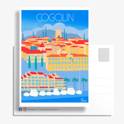Carte Postale ''Cogolin''