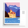 Carte Postale ''Montreux''