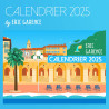 Calendrier 2025 illustré par Eric Garence