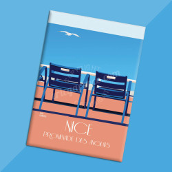 Magnet "Nos Chaises Bleues"