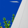 Affiche d'art signée à la main par Eric Garence ''Esterel, la route des calanques''